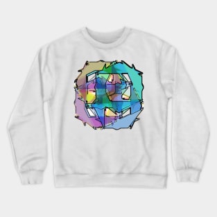 Batik aquarel Crewneck Sweatshirt